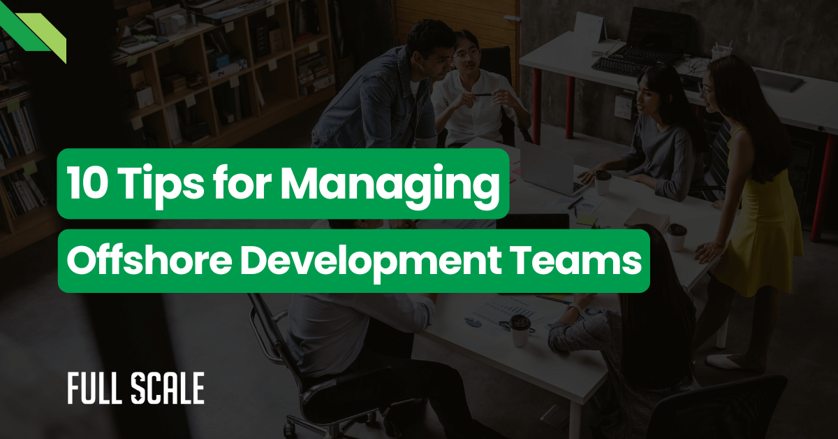 Group of professionals discussing management strategies for Managing Offshore Development Teams.