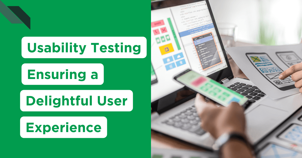 A person conducts usability testing on various devices to enhance user experience.