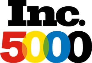 The Inc. 5000 logo featuring "Inc." in black text and "5000" in red, yellow, blue, and green text.