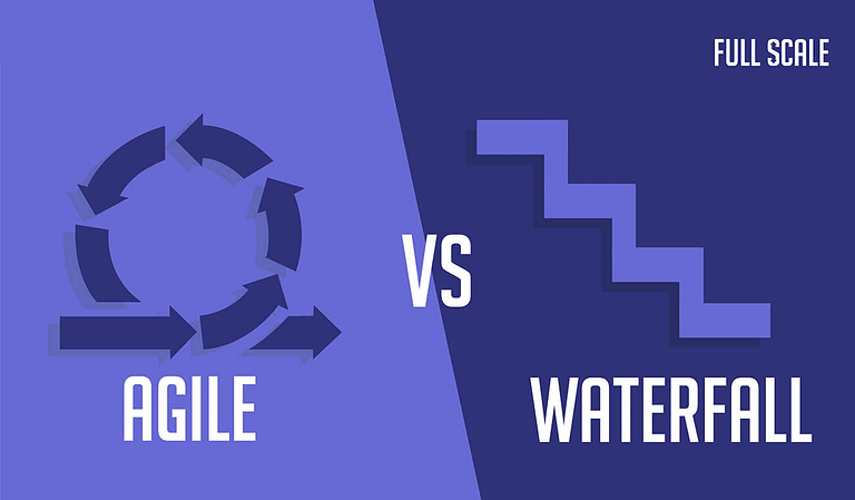 Agile vs Waterfall.
