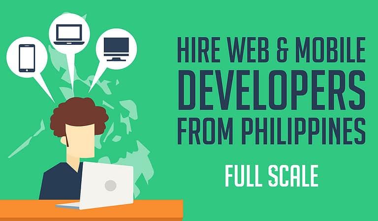 Hire dedicated web and mobile developers from the Philippines full scale.