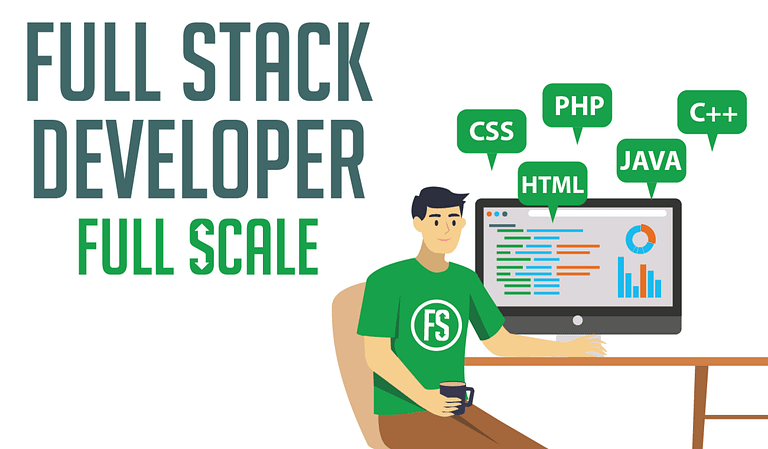 Full Stack Developer full scale.