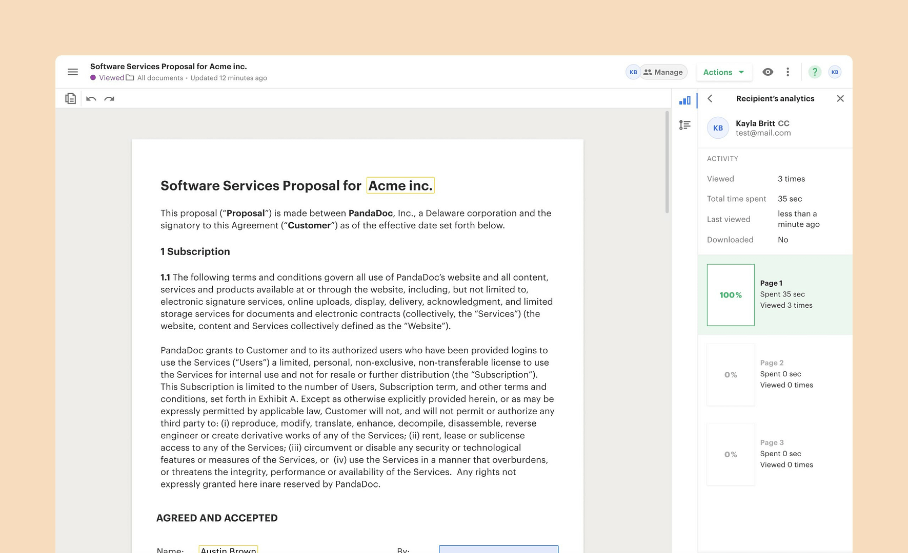 A screen shot of a document in google docs.