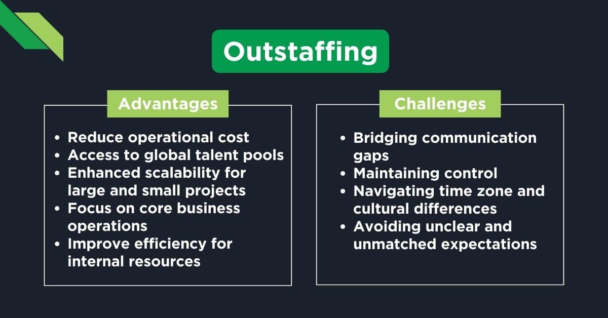Outstaffing Model Advantages and Challenges