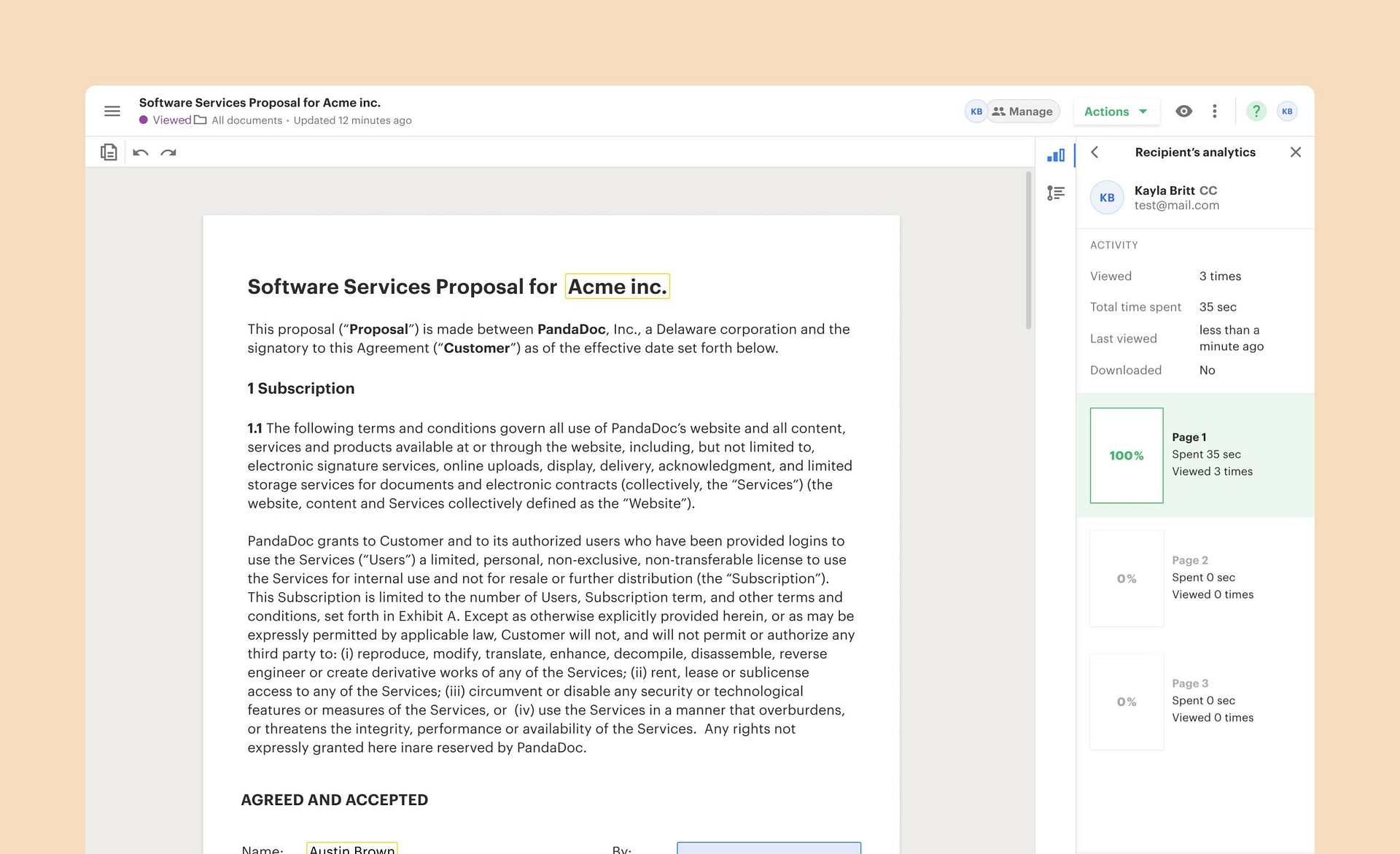 A screen shot of a document in google docs.