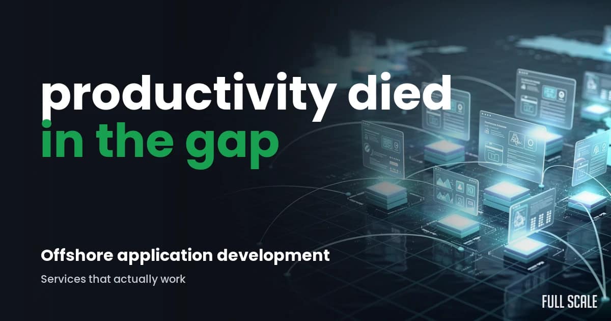 offshore-application-development hero, Full Scale