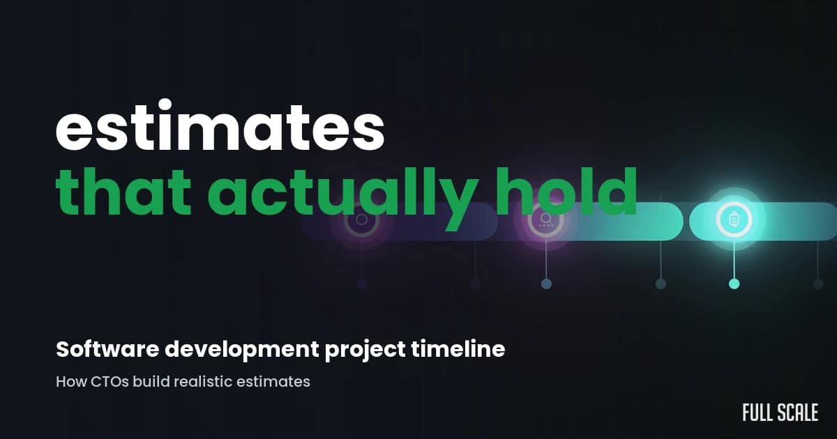 software-development-project-timeline hero, Full Scale