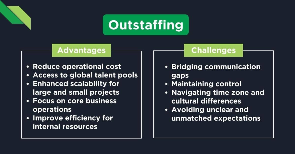 Outstaffing Model Advantages and Challenges
