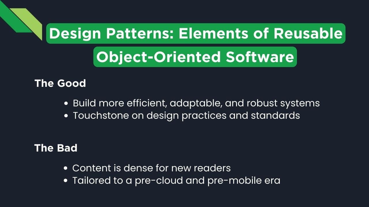 Design Patterns: Elements of Reusable Object-Oriented Software By Erich Gamma