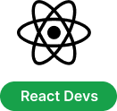 Green chat bubble icon with text "React Devs" inside.