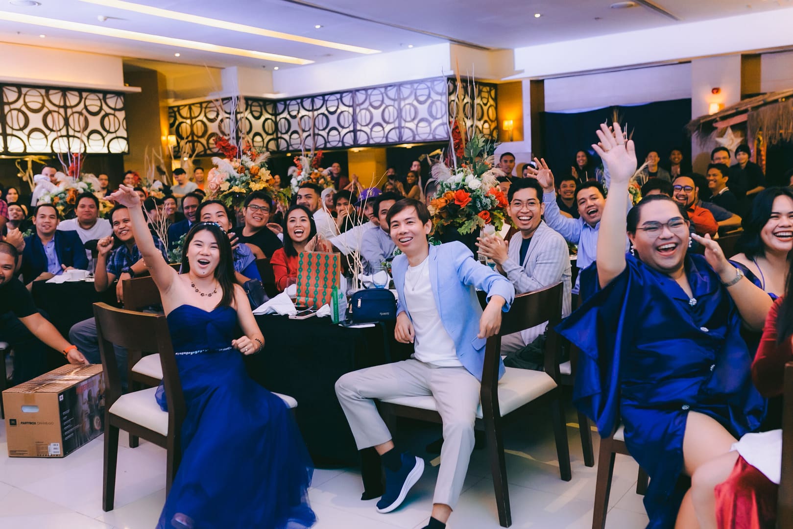 Full Scale Year-End Party Employees