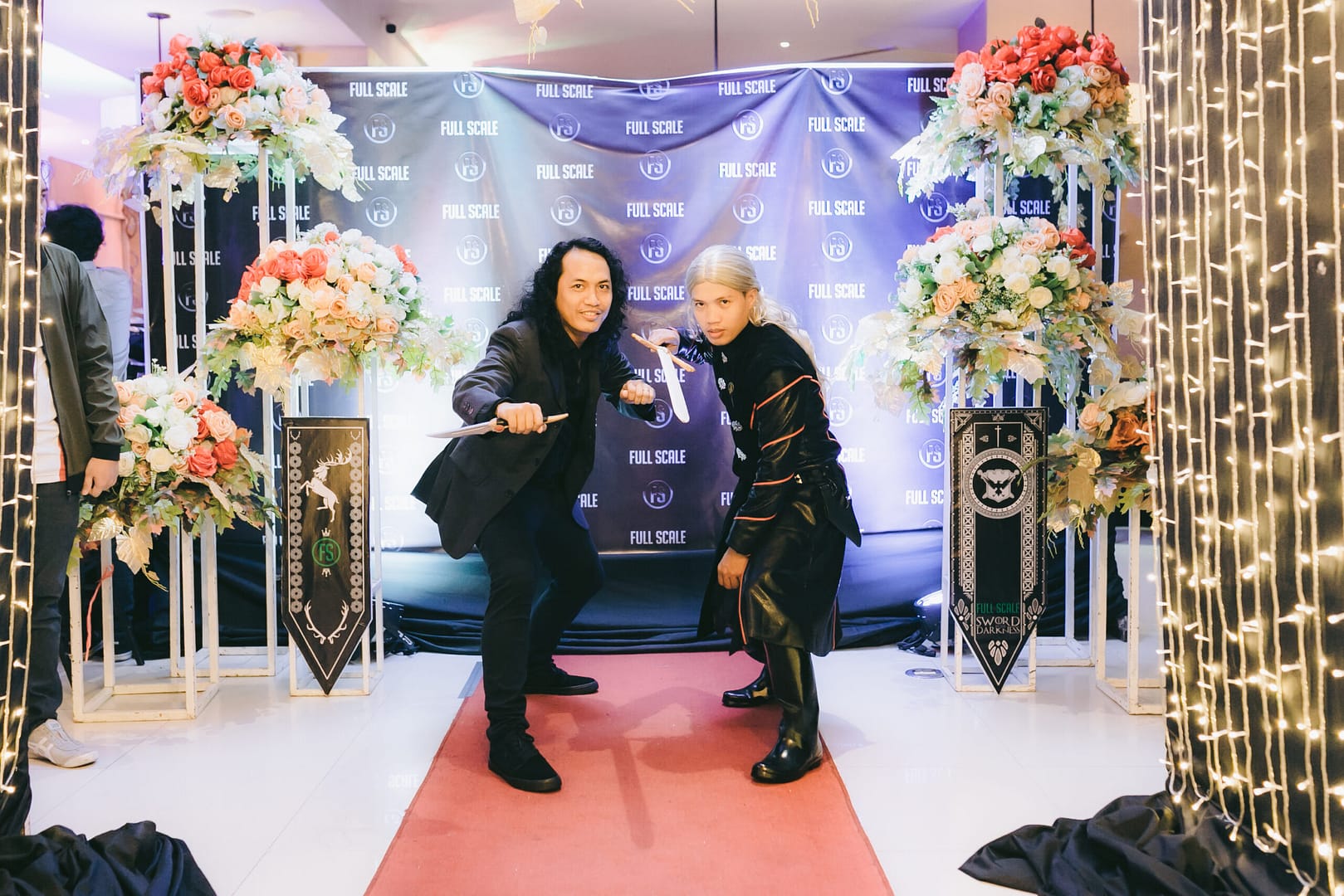 Full Scale Party Goers