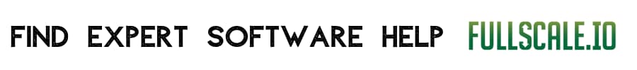 Find expert software help. Full Scale logo